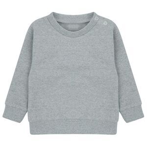 Larkwood Baby Sustainable Sweatshirt / Heather Grey